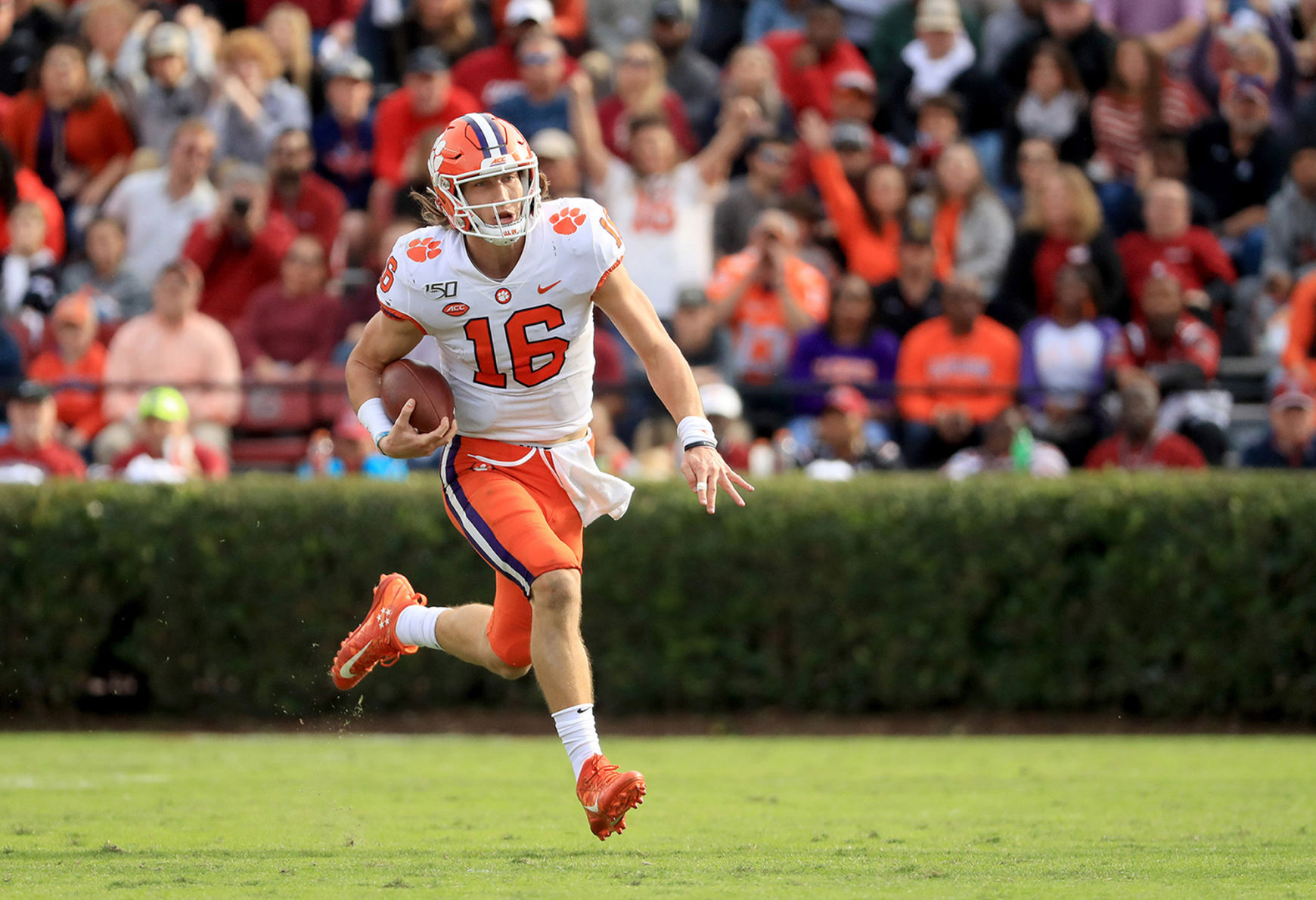 Clemson QB Trevor Lawrence, 7-2